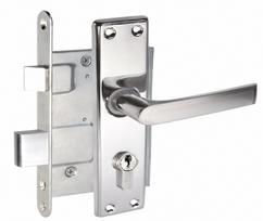 Įleidžiama spyna KURZEMES, ZV4-1 407Z-35801/C, su rankena, su cilindru