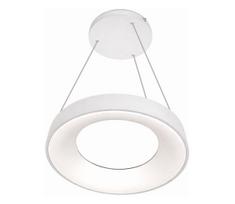 LED liustra ant laido DRAX LED/32W/230V 4000K skersmuo 38 cm balta