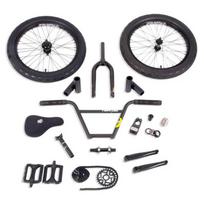 Stolen/Fiction Cassette V8 BMX Build Kit Matte Black