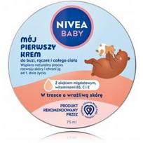 Nivea Baby My First Cream kūdikių kremas veidui, rankoms ir kūnui - 75 ml.