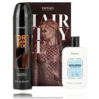 Kemon Hair Style Set rinkinys plaukams (250 ml. šampūnas plaukams + 300 ml. plaukų lakas) - 1 vnt.