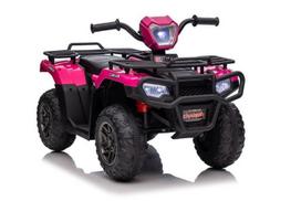 Vaikiškas elektrinis keturratis Lean Toys Quad JC915, rožinė sp.