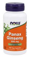 Now Foods Panax ženšenis 500 mg 100 kapsulių