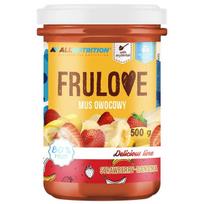 Frulove Mousse, Strawberry-Banana - 500 grams - Allnutrition