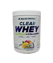 Clear Whey Isolate + Collagen, Tropical - 500 grams - Allnutrition