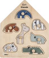 Done by deer Dėlionė Deer Friends 7 komp.