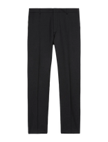 Calvin Klein - Birds Eye Slim Trouser - Klasikinės kelnės - Juoda