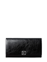 Calvin Klein - Emblem Hw Long Bifold - Piniginė - Juoda
