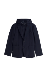 Tommy Hilfiger - Ny Bib Punto Milano Blazer - Vieneilės striukės - Tamsiai mėlyna