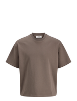 Jack & Jones - Jcolegacy Scuba Tee Ss Cn - Marškinėliai trumpomis rankovėmis - Ruda