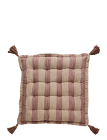 Lene Bjerre - Felima Seat Cushion 45X45X Cm. Tigers Eye/Rose Tan - Kėdžių pagalvėlė - Rožinė