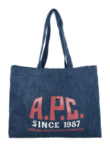 A.P.C. - Diane Carpenter Tote Bag - Tote krepšys - Mėlyna