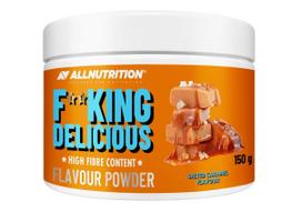 Allnutrition Fitking Delicious Flavour Powder, Salted Caramel - 150 gramų