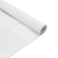 vidaXL Langų plėvelės, baltos spalvos, PVC, matinės