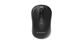 Gembird MUSW2-4B-01 Dual-mode 4-button wireless mouse, black | Gembird