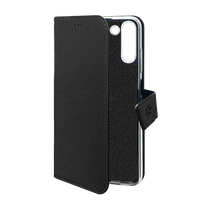 Celly Samsung Galaxy S25 5G Wally atverčiamas dėklas Black