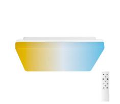 Aigostar - LED vonios kambario lubinis šviestuvas LED/18W/230V 3000K-6500K IP54 + su nuotolinio valdymo pultu