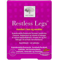 Raumenims ir normaliai venų funkcijai NEW NORDIC RESTLESS LEGS, 60 tab.