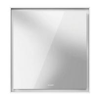 Veidrodis Duravit Cube L, su apšvietimu, kabinamas, 70 cm x 80 cm, balta sp.