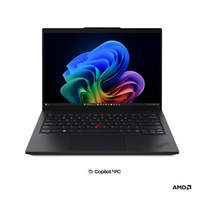 Lenovo ThinkPad L14 G7 AMD | Black | 14 " | IPS | WUXGA | 1920 x 1200 pixels | Anti-glare | AMD Ryzen AI 7 | 445 | 24GB | SODIMM DDR5 | Solid-state drive capacity 512GB | AMD Radeon 840M Graphics | Windows 11 Pro | 802.11be | Bluetooth version 5.4 | 4G