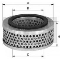 Oro filtras, kompresorius-įeinantis oras MANN-FILTER C 33 009