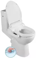 Sapho Blooming Eko Plus WC komplektas - apiplovimo unitazas, SoftClose, Rimless, DualFlush, baltas NB-1160D-1