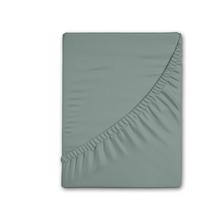 Iš flanelės paklodė žalios spalvos su guma 180x200 cm – Good Morning