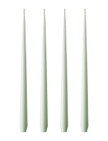 Ester & Erik - Slim Candle 24Cm 4-Pack - Žvakė - Žalia