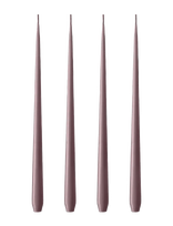 Ester & Erik - Slim Candle 24Cm 4-Pack - Žvakė - Burgundiška splava