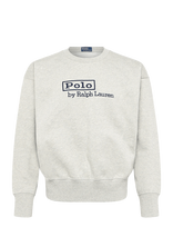 Polo Ralph Lauren - Vintage Fit Logo Fleece Sweatshirt - Megztinis - Pilka