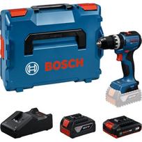 BOSCH PRO GSB18V-52 06019S0122, smūginis gręžtuvas, 18V, 2x2.0/4.0Ah, 25/52/70Nm, 500-1900aps./min., 1.5-13mm