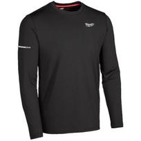 Milwaukee CWB LS BL XXXL WORKSKIN™ termo marškiniai ilgomis rankovėmis, juodi, XXXL, 4932498288