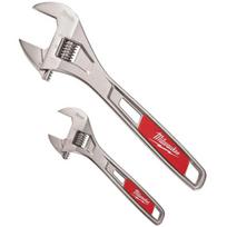 Milwaukee reguliuojamas veržliaraktis 48227400, 150mm/250mm, 2 vnt., plienas, chromuotas, ergonomiška rankena