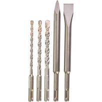 Milwaukee 4932430002 SDS-Plus gręžtuvų ir kaltų rinkinys, 6–10 mm, 5 vnt.