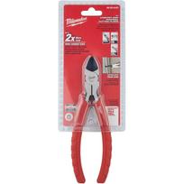 Milwaukee 48226107 įstrižinės pjovimo replės, 180mm, 4mm, chromuotos, patogi rankena, ergonomiškos