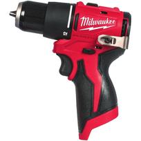 Milwaukee M12 BLPDRC-0 4933500421, smūginis gręžtuvas, 12V, 40Nm, 10mm, 32mm, 12+1, bešepetėlis, LED, diržo segtukas