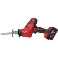 Milwaukee M18 HACKZALL pjūklas C18 HZ-402B 4933501114, 18V, 2x4Ah, 20mm, 3000/min, 1,8kg, krepšys