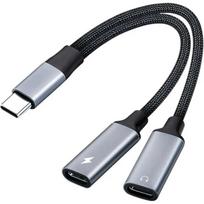 PremiumCord adapter USB-C Splitter 2in1, KAPPCD8592220027650