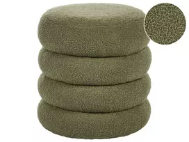 Pufas SUMPTER Boucle žalias