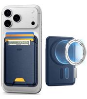 Mėlynas kortelių dėklas "ESR Classic Rfid Magnetic Wallet"