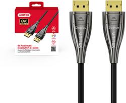 Unitek Fiber Optic Cable 8K Display Port 2.1 10m | C1631ABK01-10M | 4894160059314