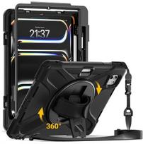 Crong Crong Defender Plus - Pancerne etui iPad Pro 11" M5 (2025) / M4 (2024) Black | CRGDPIPDP11BLK | 5904310708791