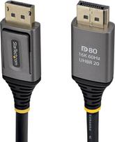 Kabel StarTech DisplayPort 2.1 z blokadą 1 m (DP21V-1M-DP80-CABLE) | DP21V-1M-DP80-CABLE | 0065030920421