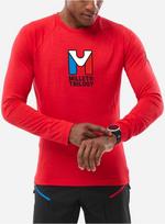 Millet Koszulka męska MILLET Trilogy Wool Ts Ls M czerwona - M