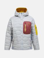 Peak Performance Kurtka puchowa męska PEAK PERFORMANCE M Helium Utility Down Hood Jacket kolor szary - XL