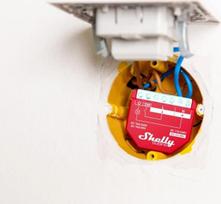 Shelly Qubino Wawe 1PM Smart switch Red