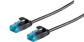 Tinklo kabelis ShiverPeaks S/CONN 08-22305 Juodas 0,3m Cat6 U/UTP