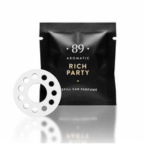 Car Air Freshener Vent Clip Refill Automobilio oro gaiviklio papildymas Rich Party (Rytietiški-Gėlių)