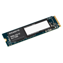 Gigabyte SSD | 256GB | SSD form factor M.2 2280 | Solid-state drive interface PCIe 3.0 x4 NVMe | Read speed 3200MB/s | Write speed 1200MB/s