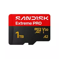 Sandisk Extreme Pro microSD UHS-I 1TB MicroSD 250MB/s(R) / 170MB/s(W)